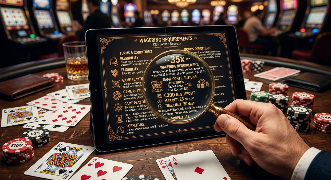 Requisiti di puntata del 50 euro bonus senza deposito non AAMS - 50 euro bonus senza deposito non aams